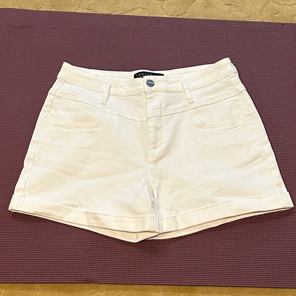 Sanctuary Voyage White Women's Shorts sz 29